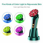 EMS Facial Massager LED Light Anti Aging Wrinkle Facial Care